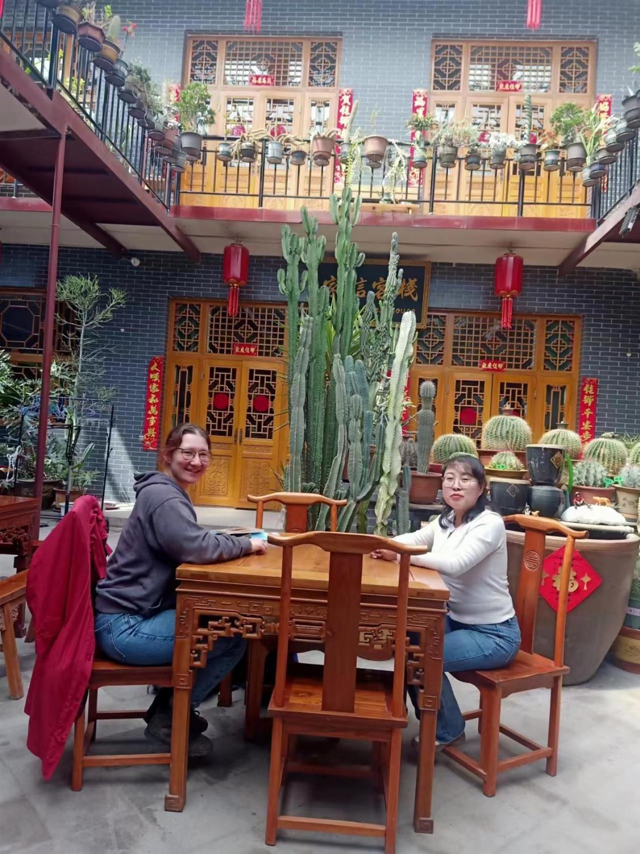 Pingyao Jiaxin Guesthouse Exteriör bild