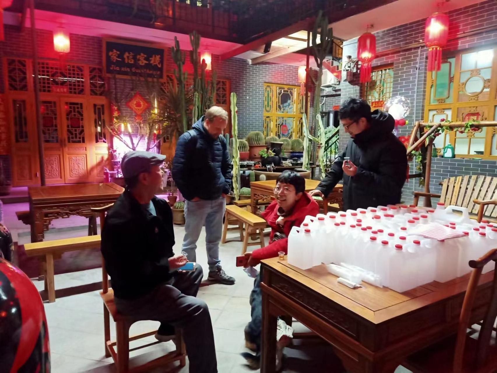 Pingyao Jiaxin Guesthouse Exteriör bild