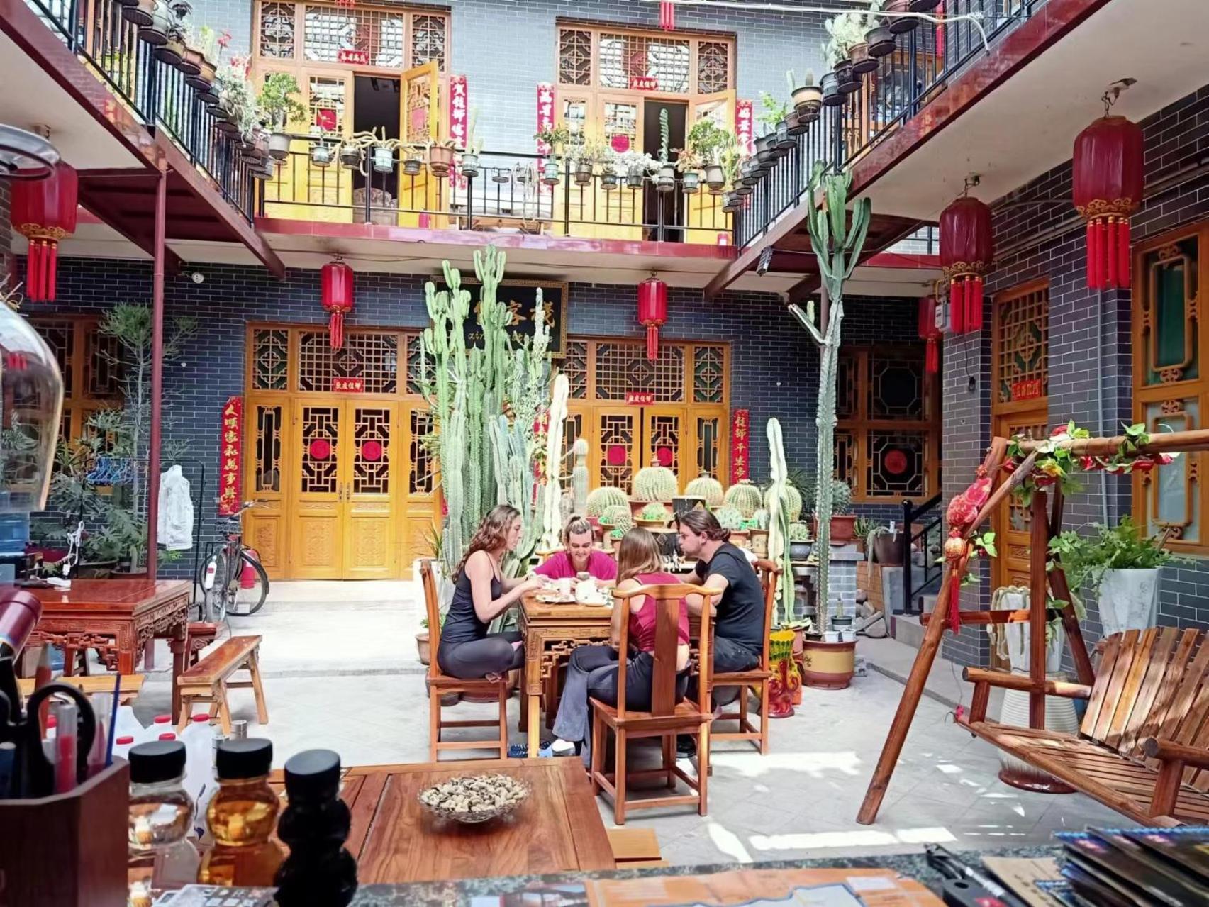 Pingyao Jiaxin Guesthouse Exteriör bild